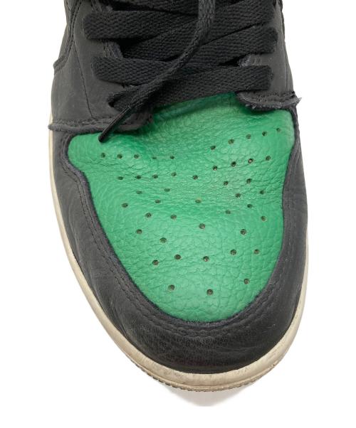 NIKE（ナイキ）NIKE (ナイキ) ハイカットスニーカー ブラック×グリーン サイズ:29cmの古着・服飾アイテム