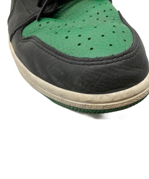 NIKE（ナイキ）NIKE (ナイキ) ハイカットスニーカー ブラック×グリーン サイズ:29cmの古着・服飾アイテム