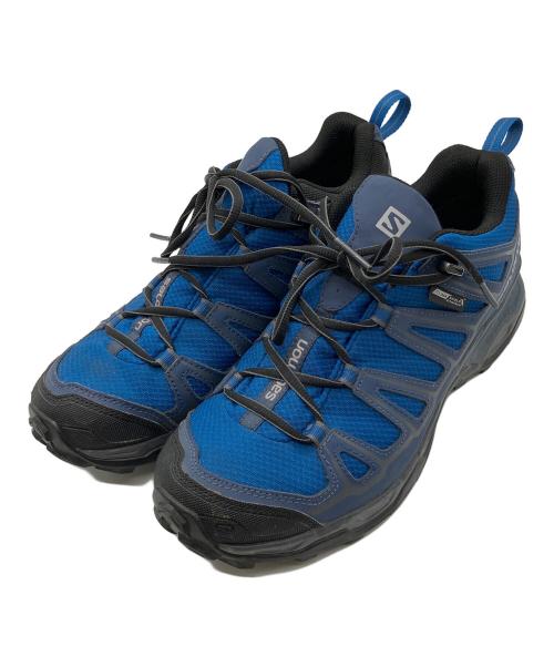 SALOMON（サロモン）SALOMON (サロモン) ローカットスニーカー ブルー×ブラック サイズ:26.5cmの古着・服飾アイテム