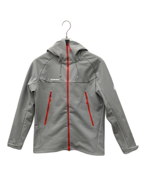 MAMMUT（マムート）MAMMUT (マムート) フーデッドジャケット グレー×オレンジ サイズ:M　　　　　　　　の古着・服飾アイテム