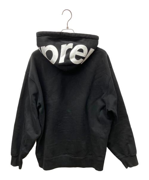 SUPREME（シュプリーム）SUPREME (シュプリーム) contrast hooded sweatshirt ブラック サイズ:Lの古着・服飾アイテム