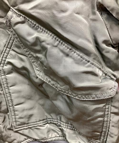 ALPHA（アルファ）ALPHA (アルファ) フライトジャケット グリーン サイズ:Mの古着・服飾アイテム