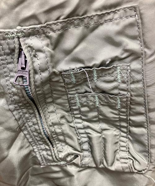 ALPHA（アルファ）ALPHA (アルファ) フライトジャケット グリーン サイズ:Mの古着・服飾アイテム