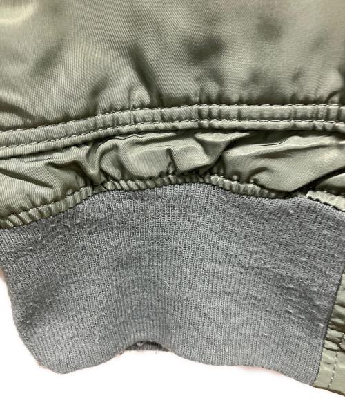 ALPHA（アルファ）ALPHA (アルファ) フライトジャケット グリーン サイズ:Mの古着・服飾アイテム