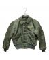 ALPHA（アルファ）の古着「フライトジャケット」｜グリーン