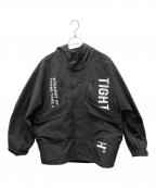 TIGHTBOOTH PRODUCTIONタイトブースプロダクション）の古着「HOODED TACTICAL JACKET」｜ブラック