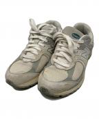 NEW BALANCEニューバランス）の古着「ローカットスニーカー」｜アイボリー×グレー