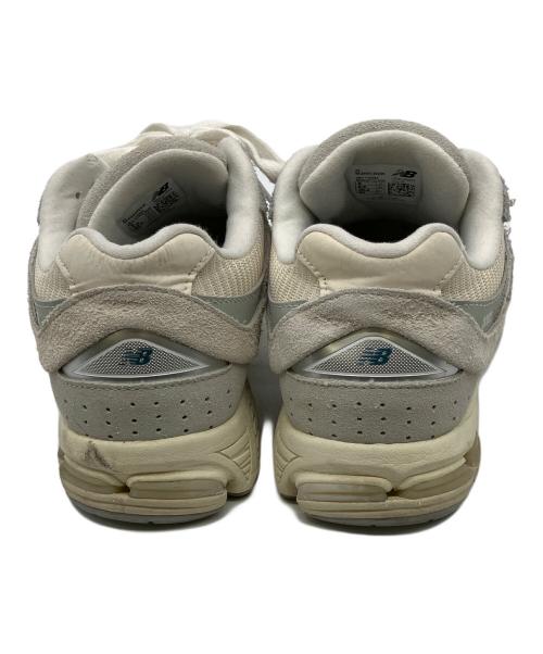 NEW BALANCE（ニューバランス）NEW BALANCE (ニューバランス) ローカットスニーカー アイボリー×グレー サイズ:24cmの古着・服飾アイテム