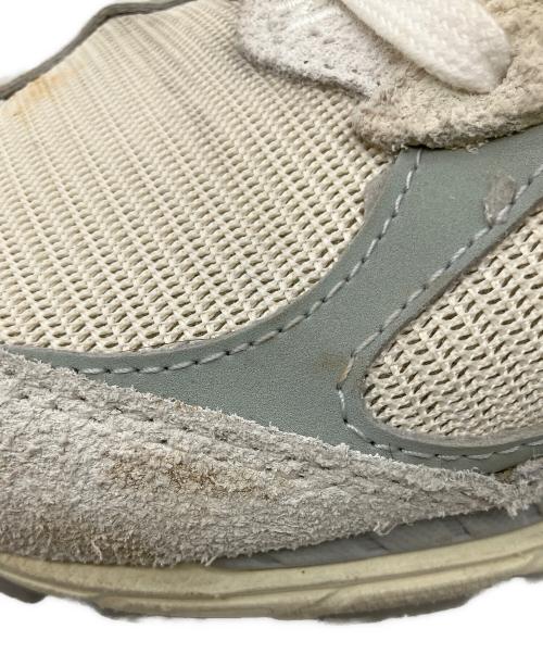 NEW BALANCE（ニューバランス）NEW BALANCE (ニューバランス) ローカットスニーカー アイボリー×グレー サイズ:24cmの古着・服飾アイテム