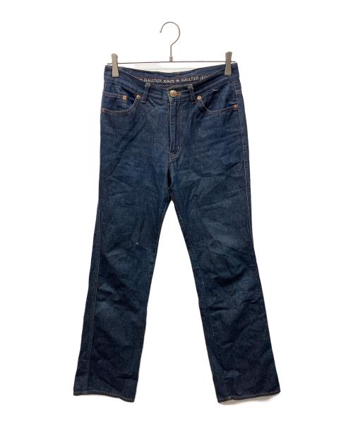 GAULTIER JEANS（ゴルチエジーンズ）GAULTIER JEANS (ゴルチエジーンズ) デニムパンツ インディゴ サイズ:ｗ64の古着・服飾アイテム