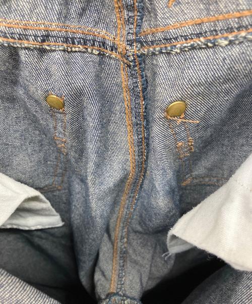 GAULTIER JEANS（ゴルチエジーンズ）GAULTIER JEANS (ゴルチエジーンズ) デニムパンツ インディゴ サイズ:ｗ64の古着・服飾アイテム