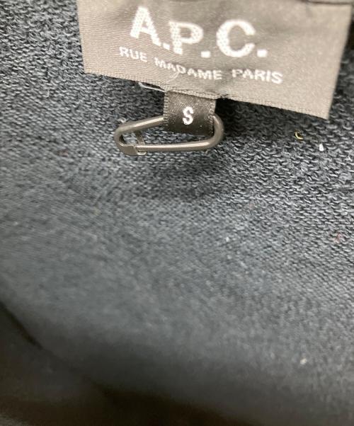 A.P.C.（アーペーセー）A.P.C. (アーペーセー) クルーネックスウェット ブラック サイズ:Sの古着・服飾アイテム