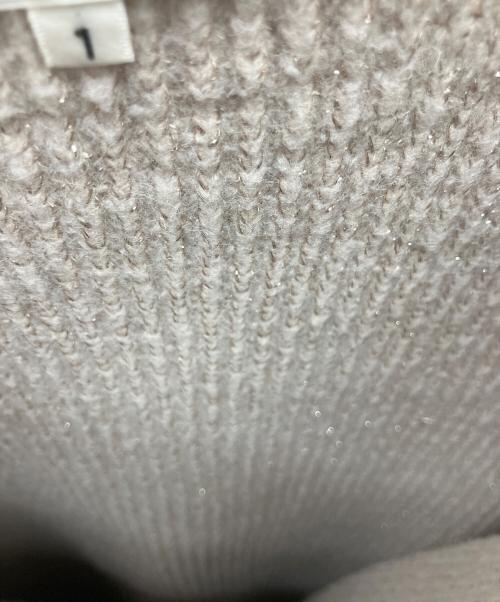 ARPEGE STORY（アルページュストーリー）ARPEGE STORY (アルページュストーリー) 薄手ニット ライトピンク サイズ:Sの古着・服飾アイテム