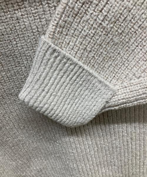 ARPEGE STORY（アルページュストーリー）ARPEGE STORY (アルページュストーリー) 薄手ニット ライトピンク サイズ:Sの古着・服飾アイテム