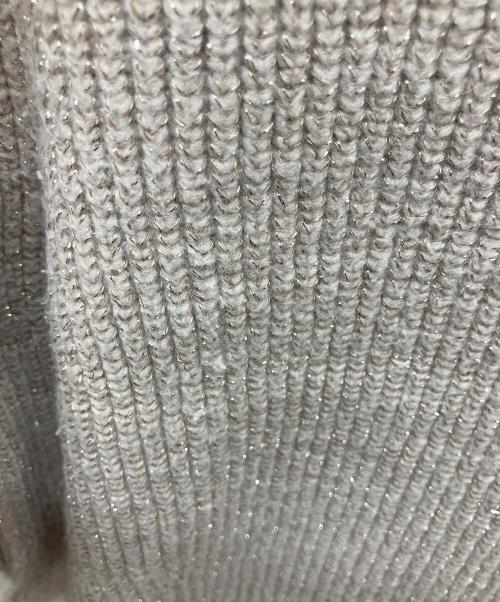 ARPEGE STORY（アルページュストーリー）ARPEGE STORY (アルページュストーリー) 薄手ニット ライトピンク サイズ:Sの古着・服飾アイテム