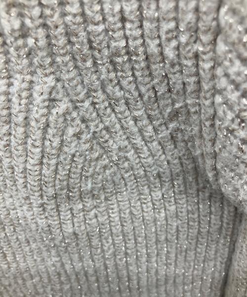 ARPEGE STORY（アルページュストーリー）ARPEGE STORY (アルページュストーリー) 薄手ニット ライトピンク サイズ:Sの古着・服飾アイテム