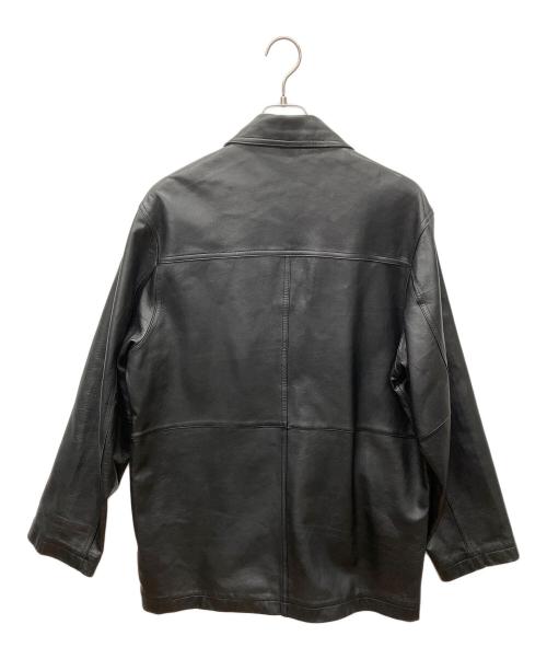 JAZEQUEL（-）JAZEQUEL (-) レザージャケット ブラック サイズ:Mの古着・服飾アイテム