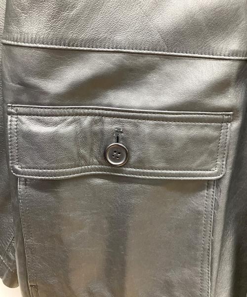 JAZEQUEL（-）JAZEQUEL (-) レザージャケット ブラック サイズ:Mの古着・服飾アイテム