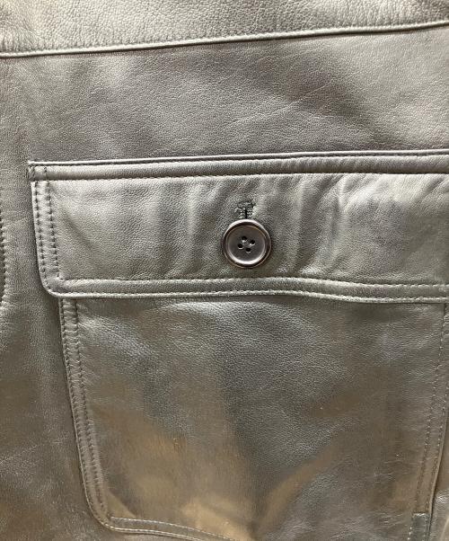 JAZEQUEL（-）JAZEQUEL (-) レザージャケット ブラック サイズ:Mの古着・服飾アイテム