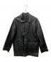 JAZEQUEL（-）の古着「レザージャケット」｜ブラック
