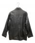 JAZEQUEL (-) レザージャケット ブラック サイズ:M：5000円