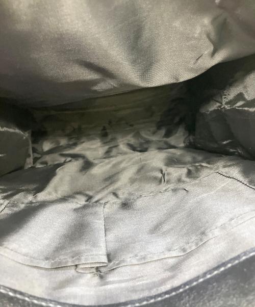 Y's（ワイズ）Y's (ワイズ) キャンパスレザートートバッグ ブラックの古着・服飾アイテム