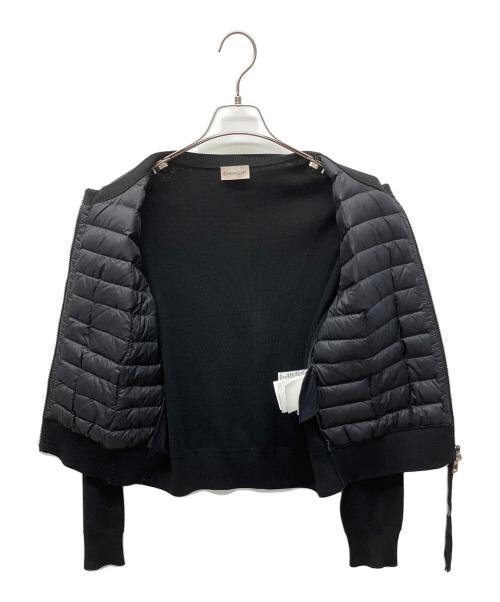 MONCLER（モンクレール）MONCLER (モンクレール) ニットカーディガン ブラック サイズ:M　　　　　　　　の古着・服飾アイテム