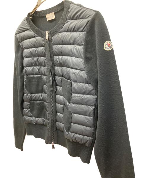MONCLER（モンクレール）MONCLER (モンクレール) ニットカーディガン ブラック サイズ:M　　　　　　　　の古着・服飾アイテム