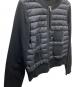 中古・古着 MONCLER (モンクレール) ニットカーディガン ブラック サイズ:M　　　　　　　　：50000円
