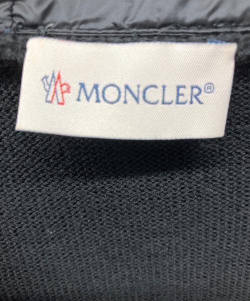 MONCLER（モンクレール）MONCLER (モンクレール) 切替 フーディダウンブルゾン ブラック サイズ:XSの古着・服飾アイテム