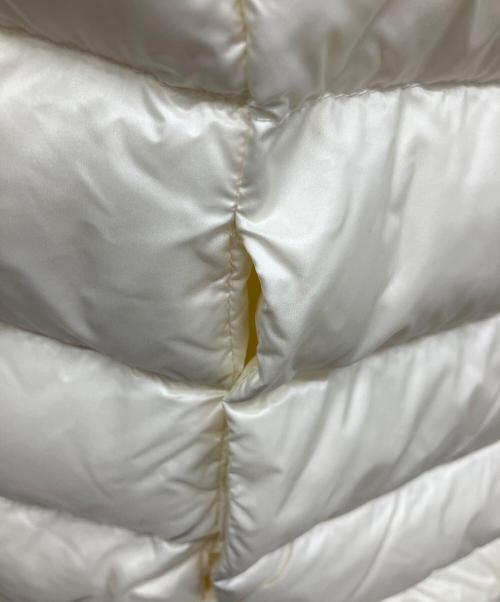 MONCLER（モンクレール）MONCLER (モンクレール) 切替ダウンジャケット ホワイト サイズ:Sの古着・服飾アイテム