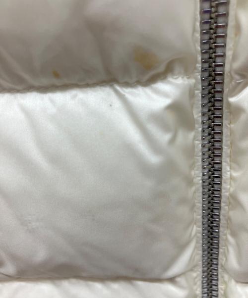MONCLER（モンクレール）MONCLER (モンクレール) 切替ダウンジャケット ホワイト サイズ:Sの古着・服飾アイテム
