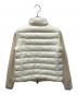 MONCLER (モンクレール) 切替ダウンジャケット ホワイト サイズ:S：55000円