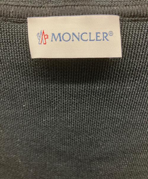 MONCLER（モンクレール）MONCLER (モンクレール) ニットジップパーカー ブラック サイズ:Sの古着・服飾アイテム