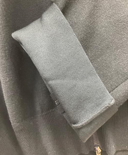 MONCLER（モンクレール）MONCLER (モンクレール) ニットジップパーカー ブラック サイズ:Sの古着・服飾アイテム