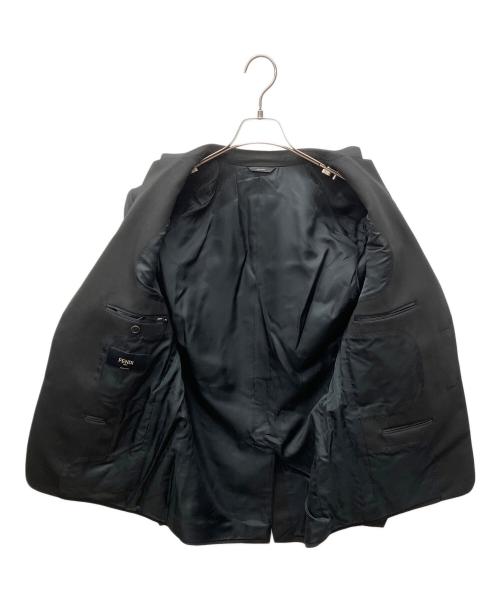 FENDI（フェンディ）FENDI (フェンディ) 切替ジャケット ブラック サイズ:46の古着・服飾アイテム