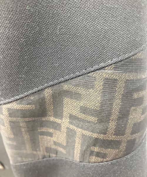 FENDI（フェンディ）FENDI (フェンディ) 切替ジャケット ブラック サイズ:46の古着・服飾アイテム