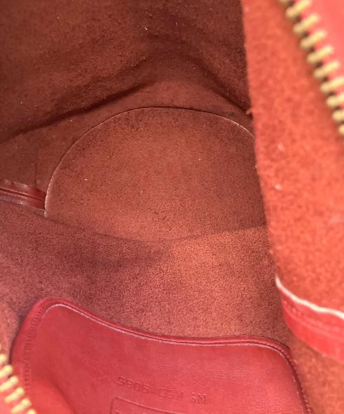 COACH（コーチ）COACH (コーチ) レザーバッグ レッドの古着・服飾アイテム