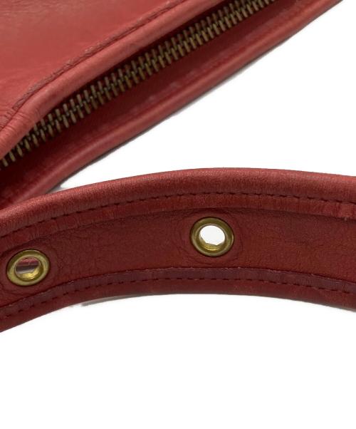 COACH（コーチ）COACH (コーチ) レザーバッグ レッドの古着・服飾アイテム