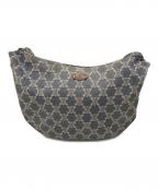 CELINEセリーヌ）の古着「ショルダーバッグ」｜ブルー×ブラウン