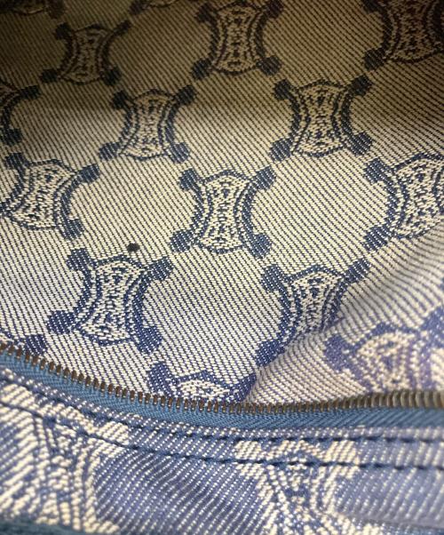 CELINE（セリーヌ）CELINE (セリーヌ) ショルダーバッグ ブルー×ブラウンの古着・服飾アイテム