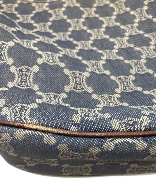 CELINE（セリーヌ）CELINE (セリーヌ) ショルダーバッグ ブルー×ブラウンの古着・服飾アイテム