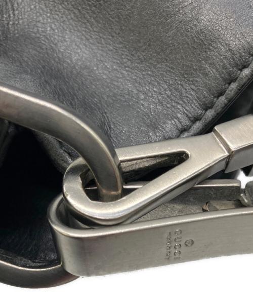 GUCCI（グッチ）GUCCI (グッチ) 2WAYショルダーバッグ ブラックの古着・服飾アイテム