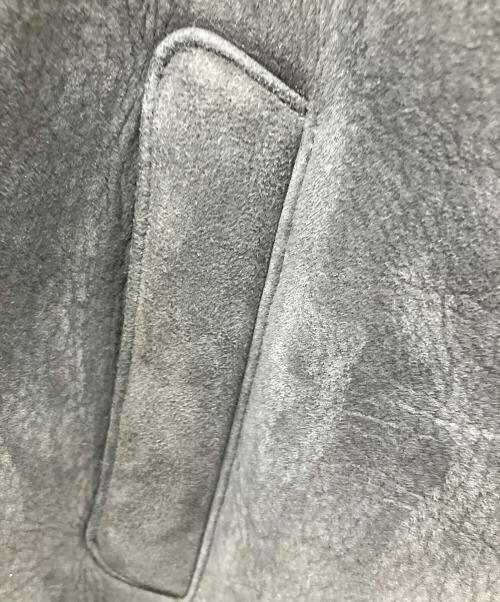 YOKE（ヨーク）YOKE (ヨーク) ムートンジャケット ブラック サイズ:Lの古着・服飾アイテム