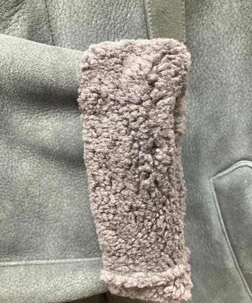 YOKE（ヨーク）YOKE (ヨーク) ムートンジャケット ブラック サイズ:Lの古着・服飾アイテム