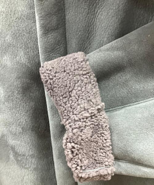 YOKE（ヨーク）YOKE (ヨーク) ムートンジャケット ブラック サイズ:Lの古着・服飾アイテム