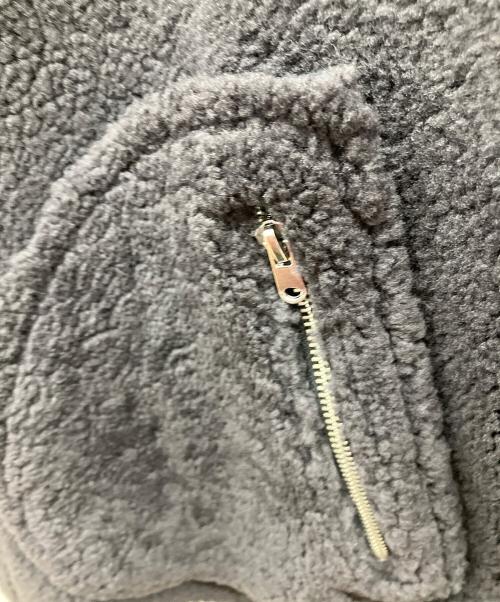 YOKE（ヨーク）YOKE (ヨーク) ムートンジャケット ブラック サイズ:Lの古着・服飾アイテム