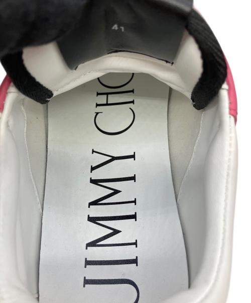 JIMMY CHOO（ジミーチュウ）JIMMY CHOO (ジミーチュウ) FLORENT ホワイトマルチ サイズ:41の古着・服飾アイテム