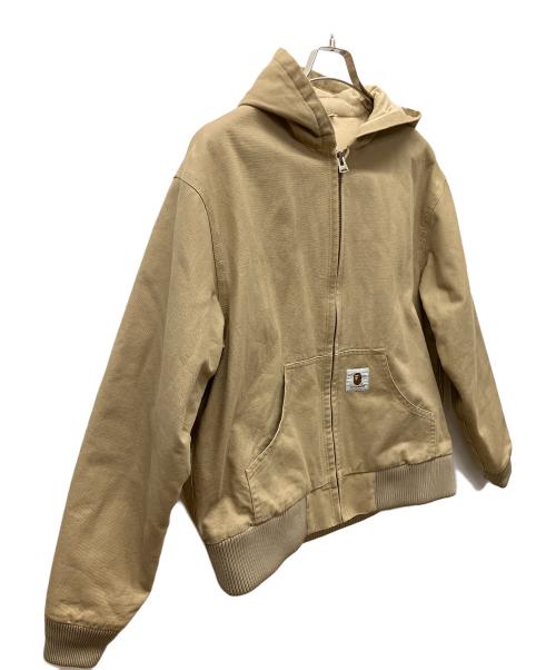 A BATHING APE（ア ベイシング エイプ）A BATHING APE (ア ベイシング エイプ) アクティブジャケット ベージュ サイズ:M　　　　　　　　の古着・服飾アイテム