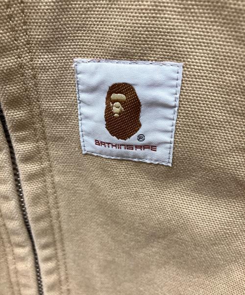 A BATHING APE（ア ベイシング エイプ）A BATHING APE (ア ベイシング エイプ) アクティブジャケット ベージュ サイズ:M　　　　　　　　の古着・服飾アイテム
